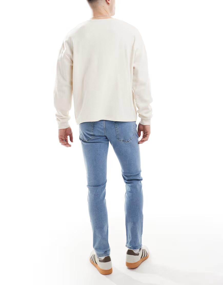NIEBIESKIE SPODNIE JEANS