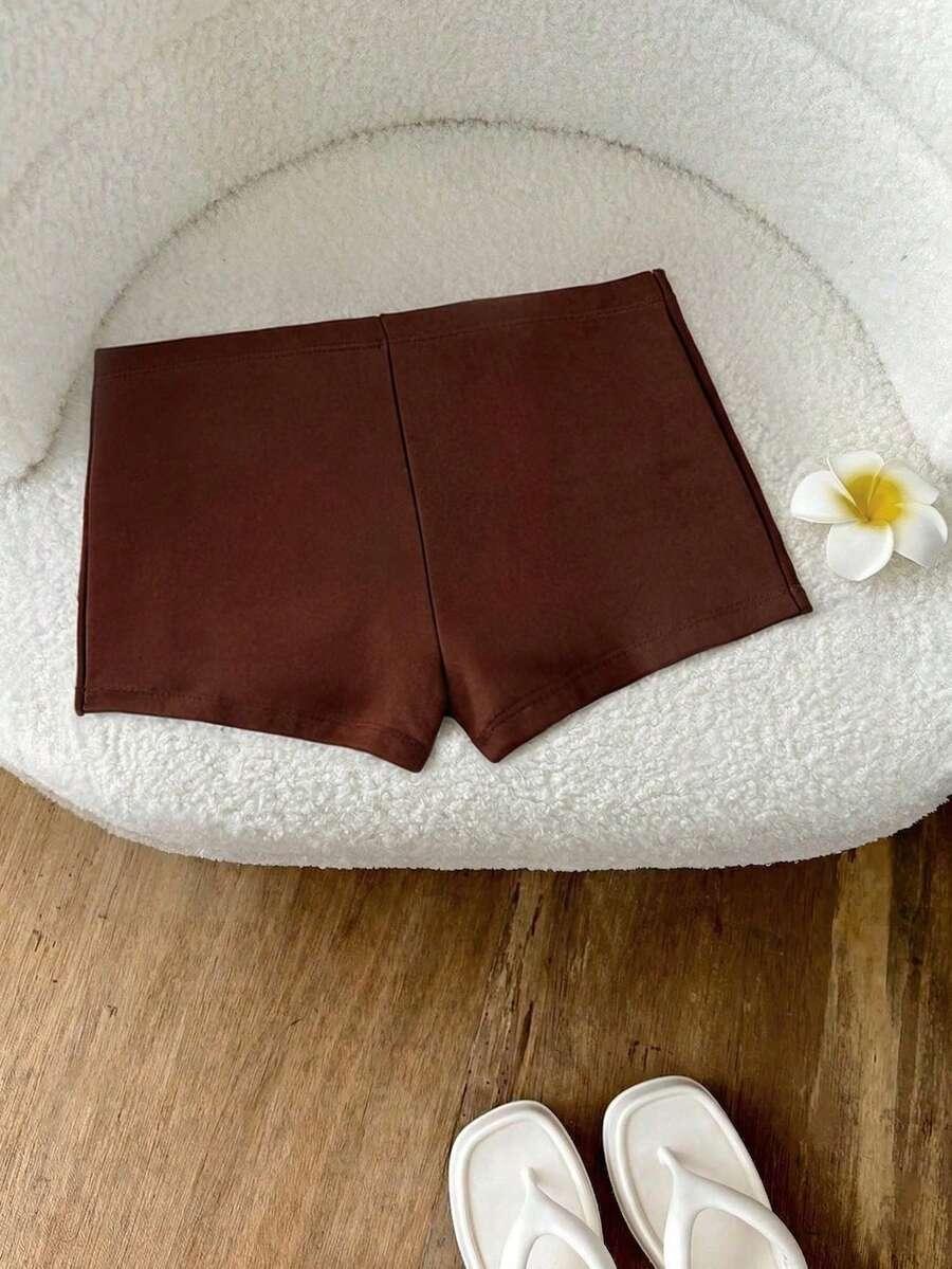 brązowy dół od bikini