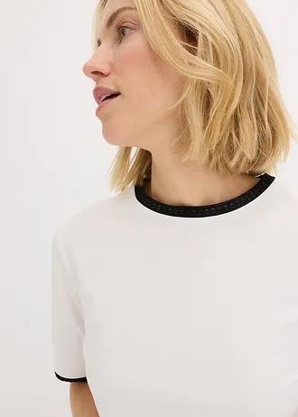 KLASYCZNY T-SHIRT KONTRAST