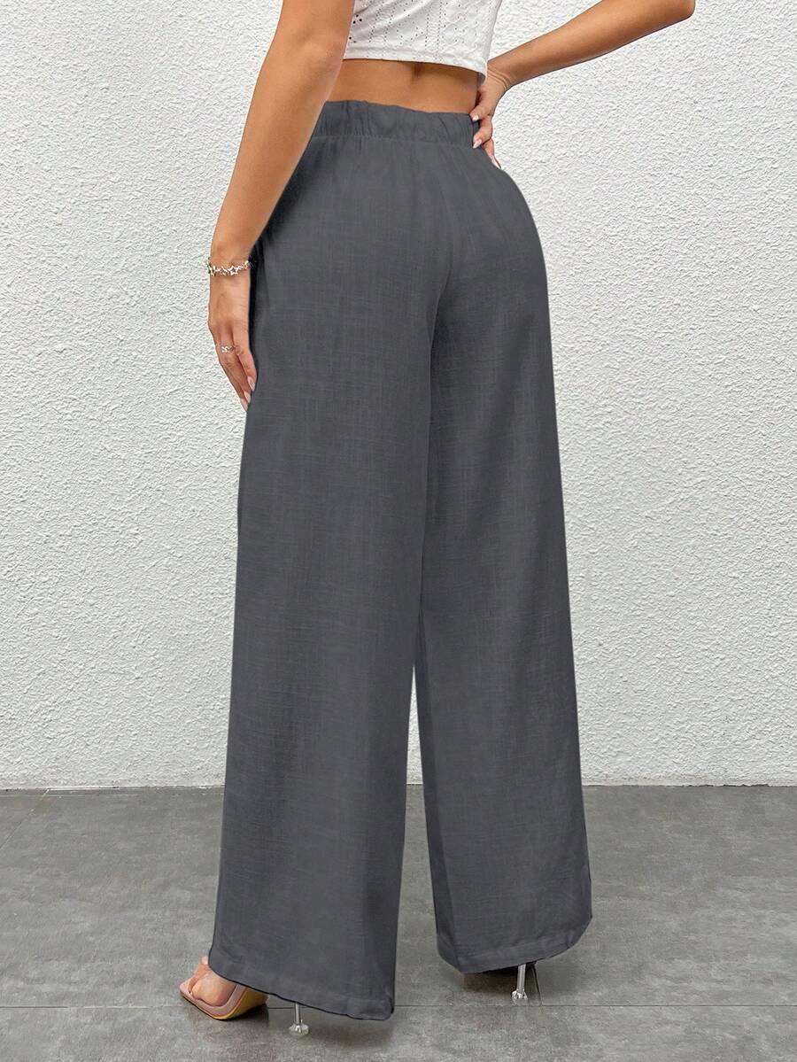 szare spodnie casual