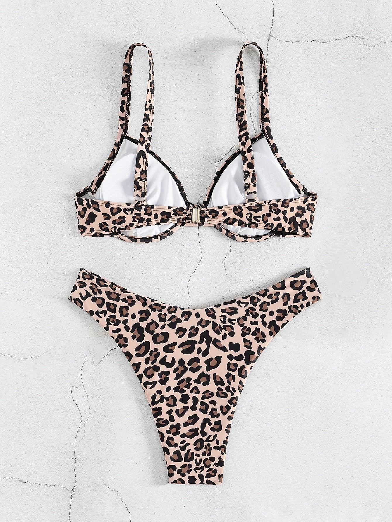 KOMPLET BIKINI ANIMAL PRINT