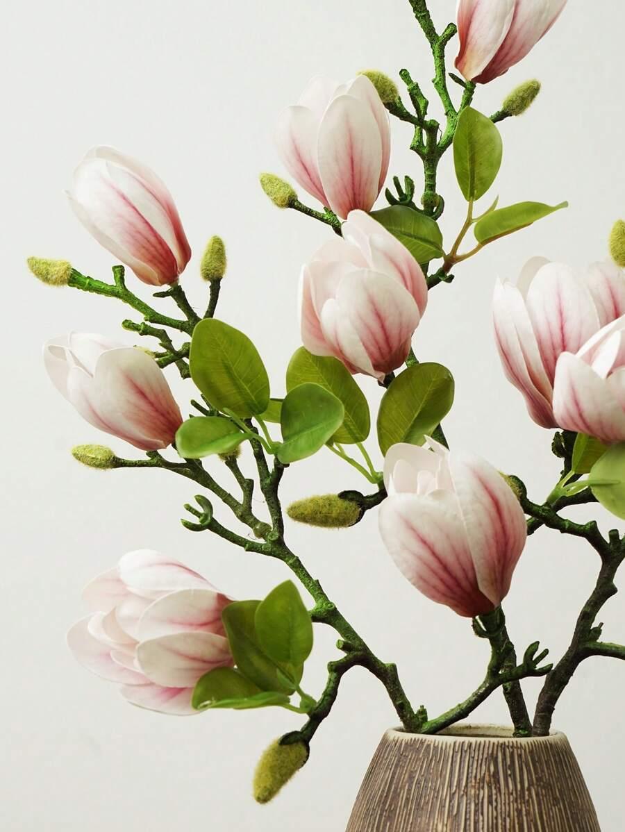 SZTUCZNY KWIAT MAGNOLIA 2-PACK