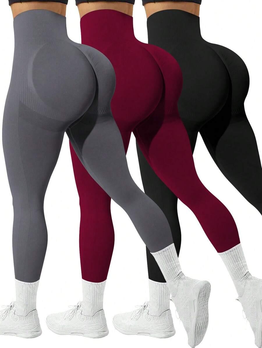 LEGGINSY WYSOKI STAN 3-PACK