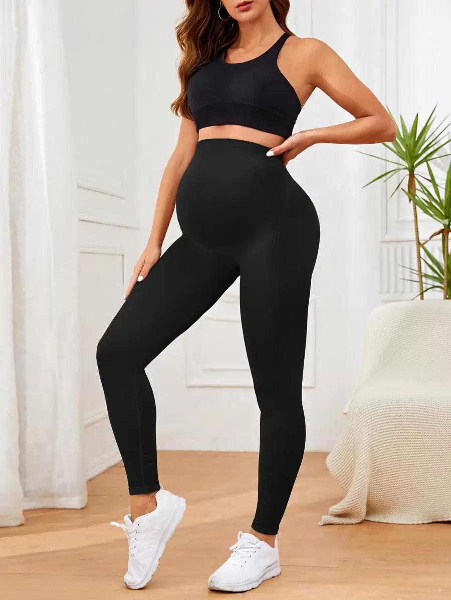 CZARNE LEGGINSY WYSOKI STAN