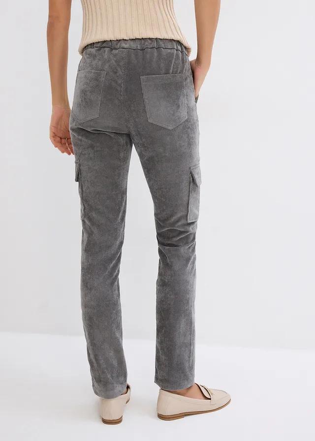 SZARE SPODNIE CASUAL