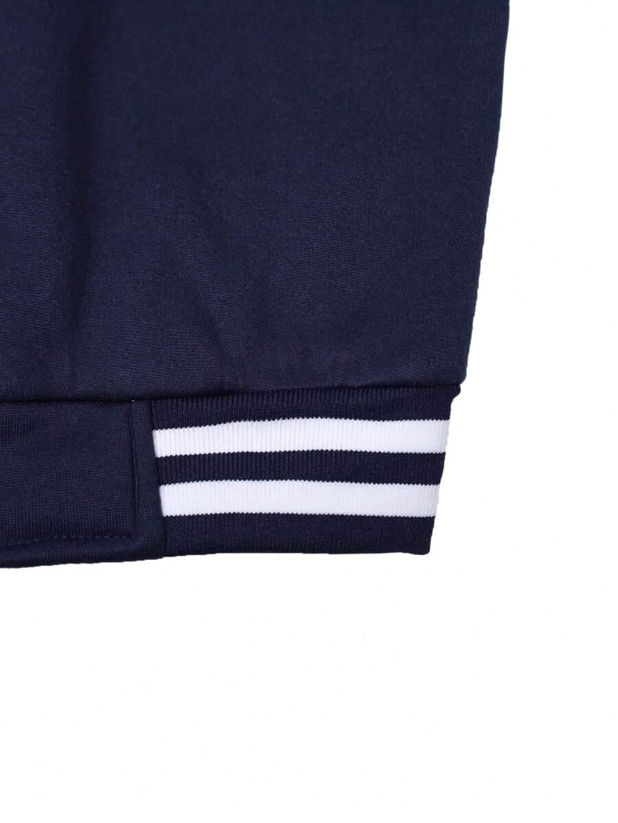 GRANATOWA ROZPINANA BLUZA 