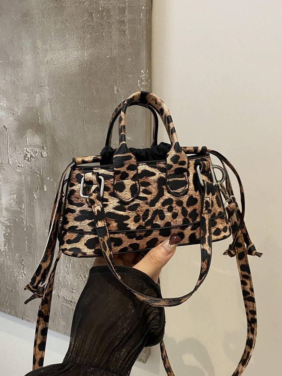 klasyczna torebka animal print 