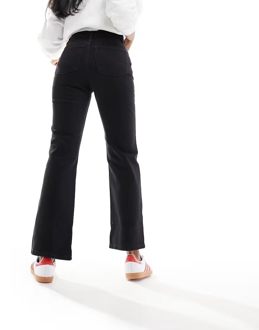 CZARNE SPODNIE JEANS