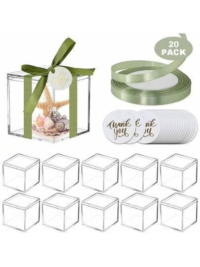 AKRYLOWE PUDEŁKA NA UPOMINKI 20-PACK