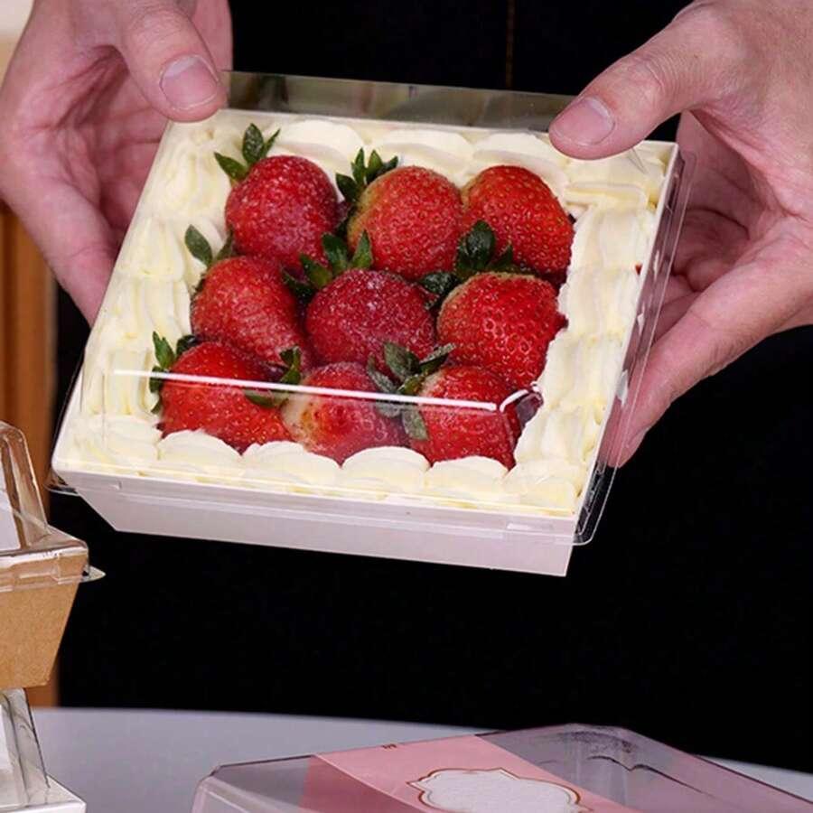 JEDNORAZOWE pudełka na ciasta 5 szt