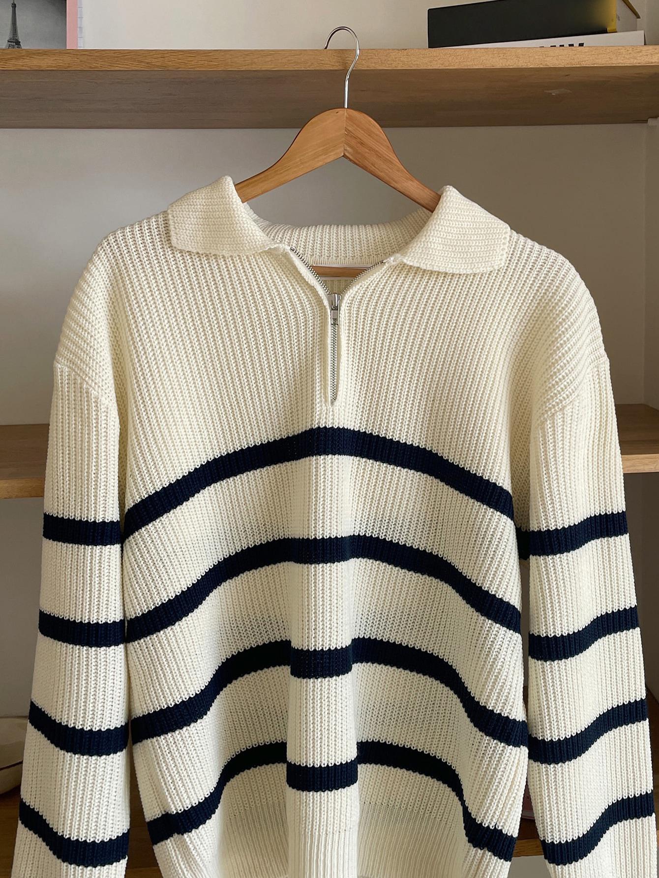 ECRU SWETER PASKI