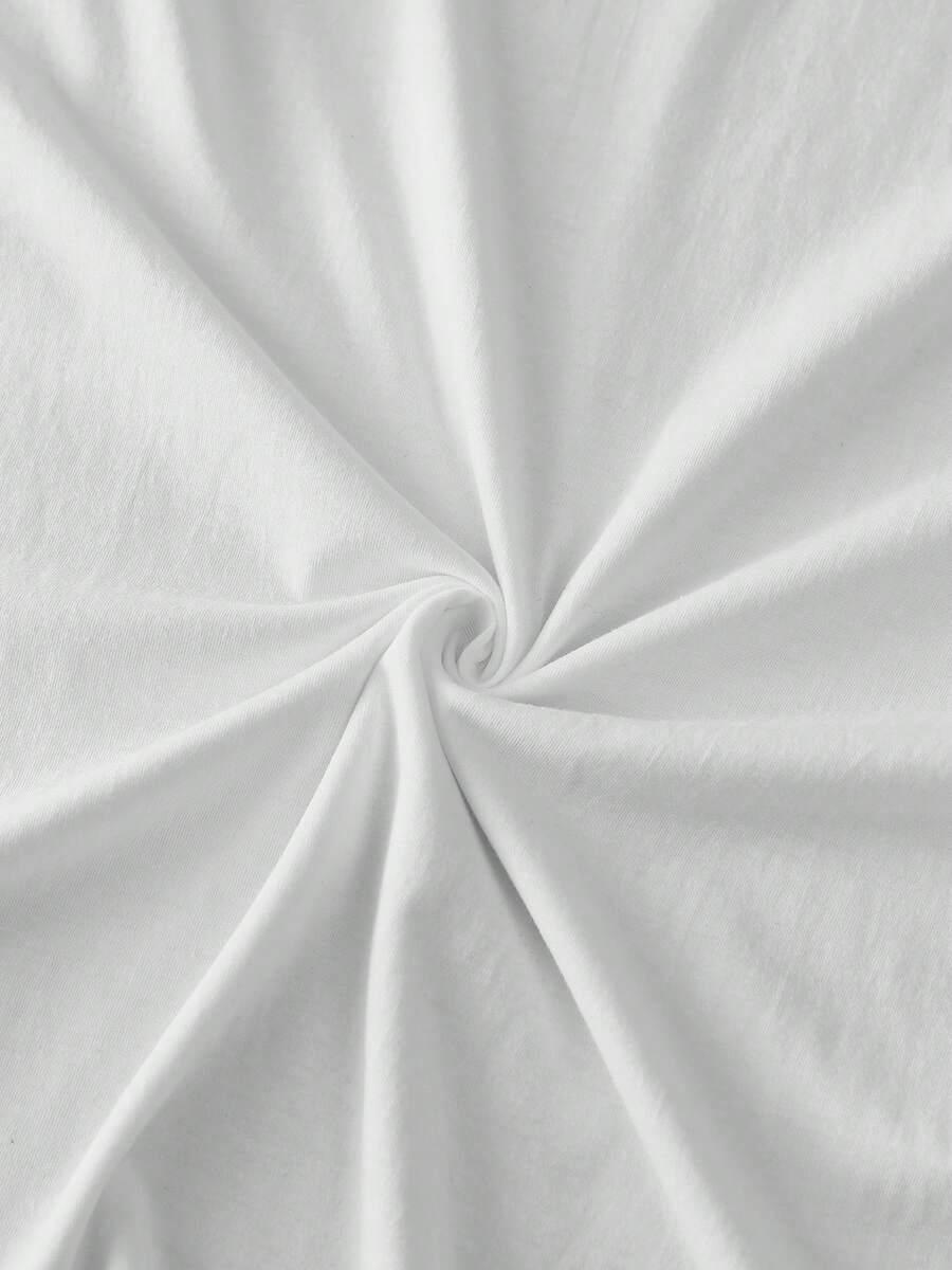 luźny t-shirt print