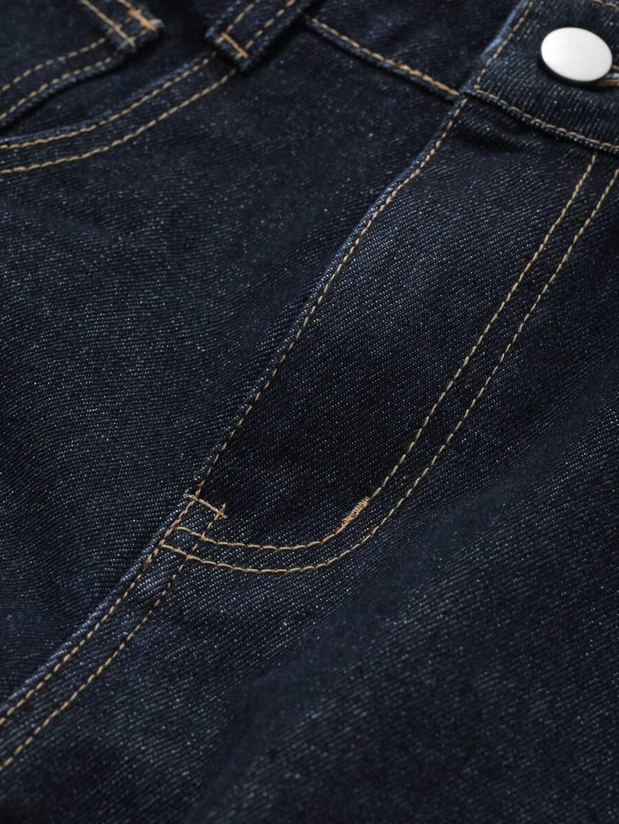 SPODNIE JEANS PROSTA NOGAWKA