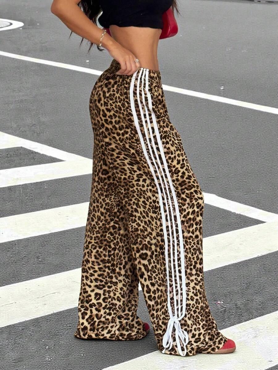 spodnie animal print 