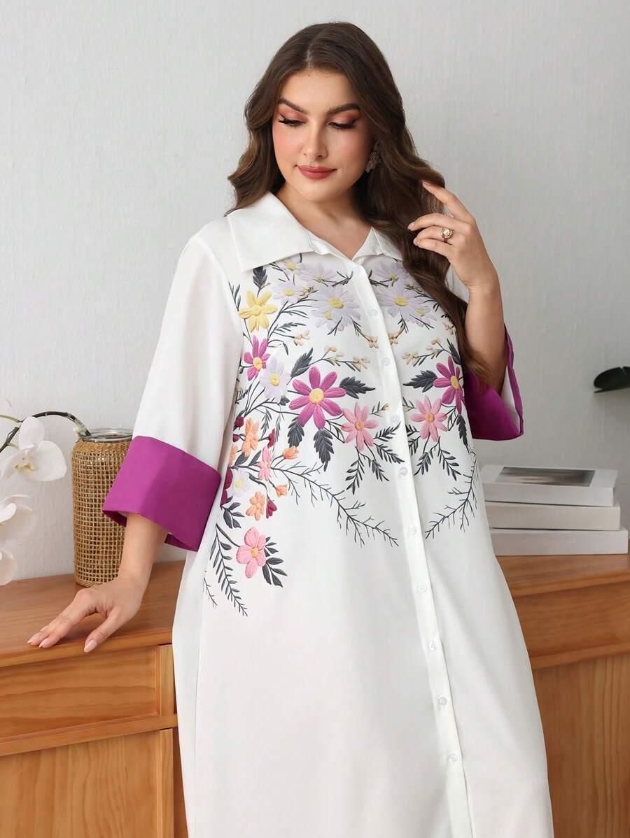 sukienka maxi kwiatowy print 