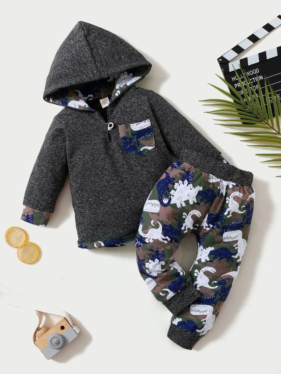 komplet dresowy bluza spodnie print