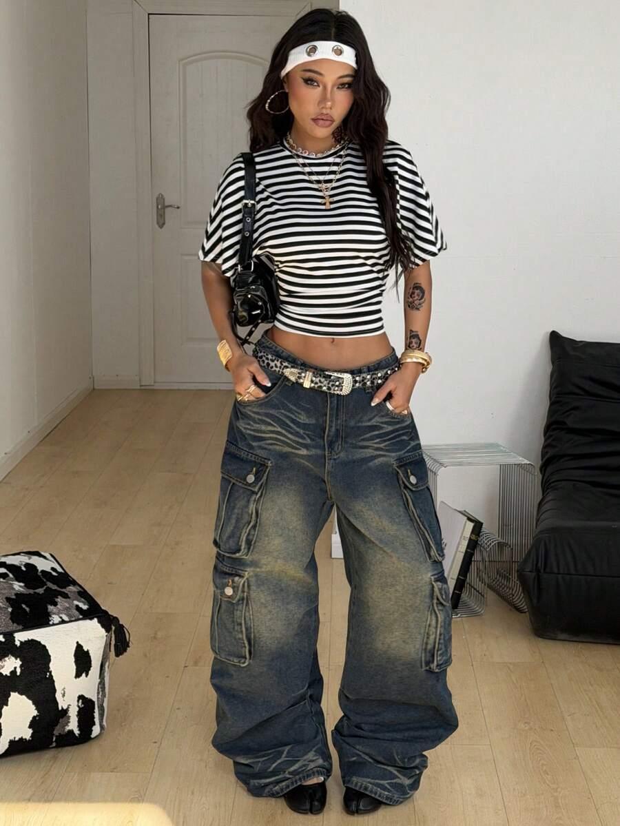 TOP W PASKI CASUAL