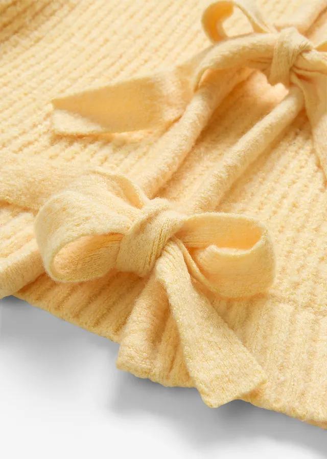 SWETER ROZPINANY Z KOKARDKAMI
