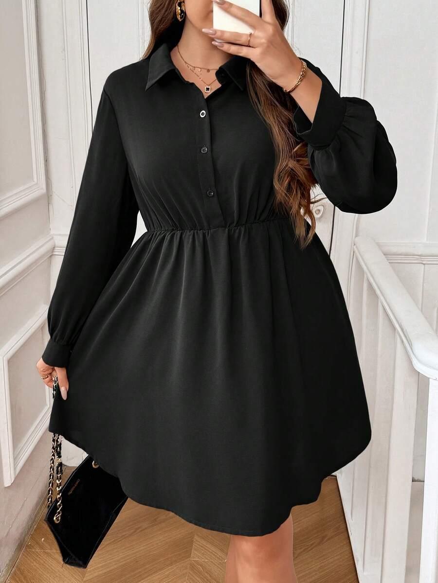 czarna mini sukienka