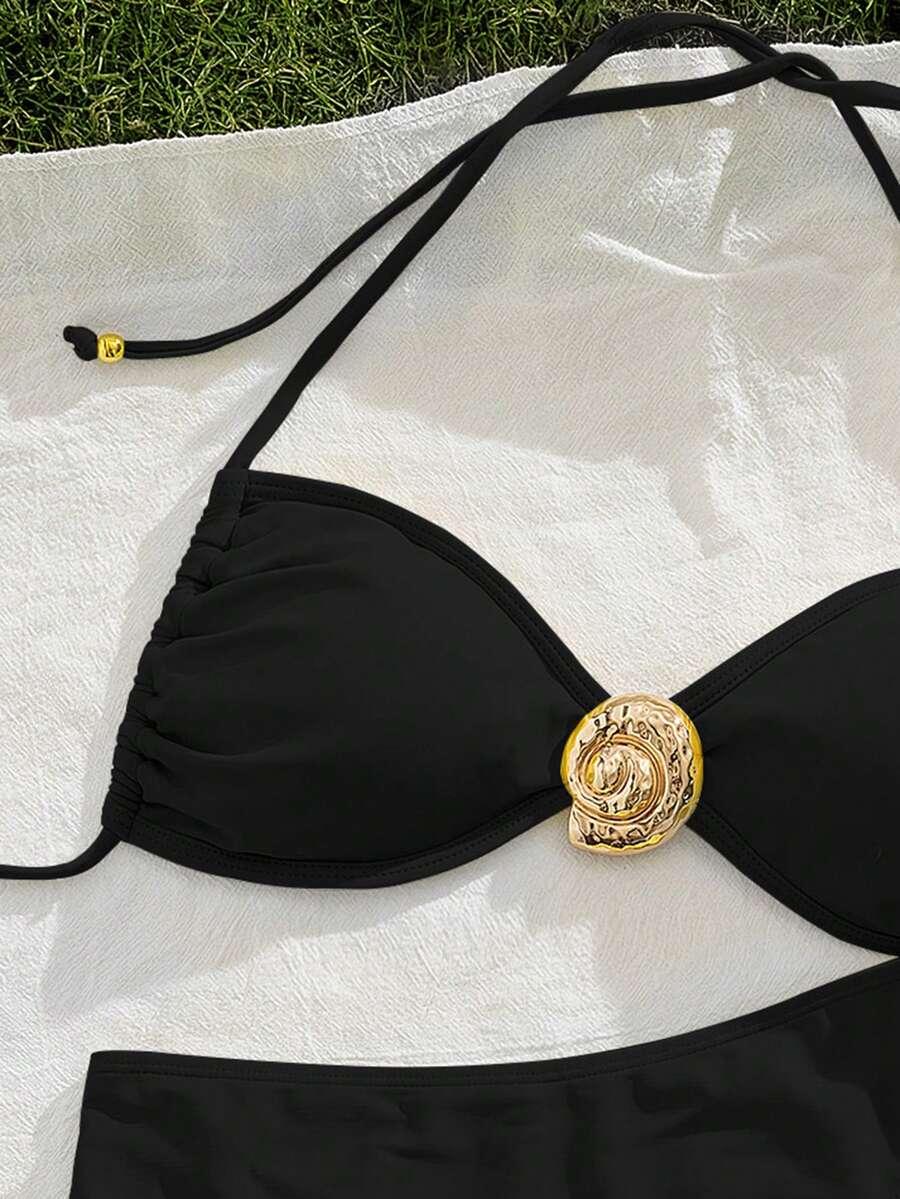 czarna góra od bikini
