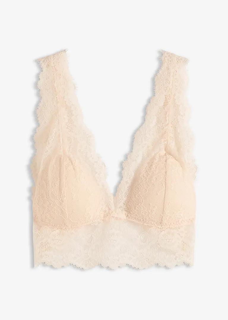 koronkowy biustonosz bralette