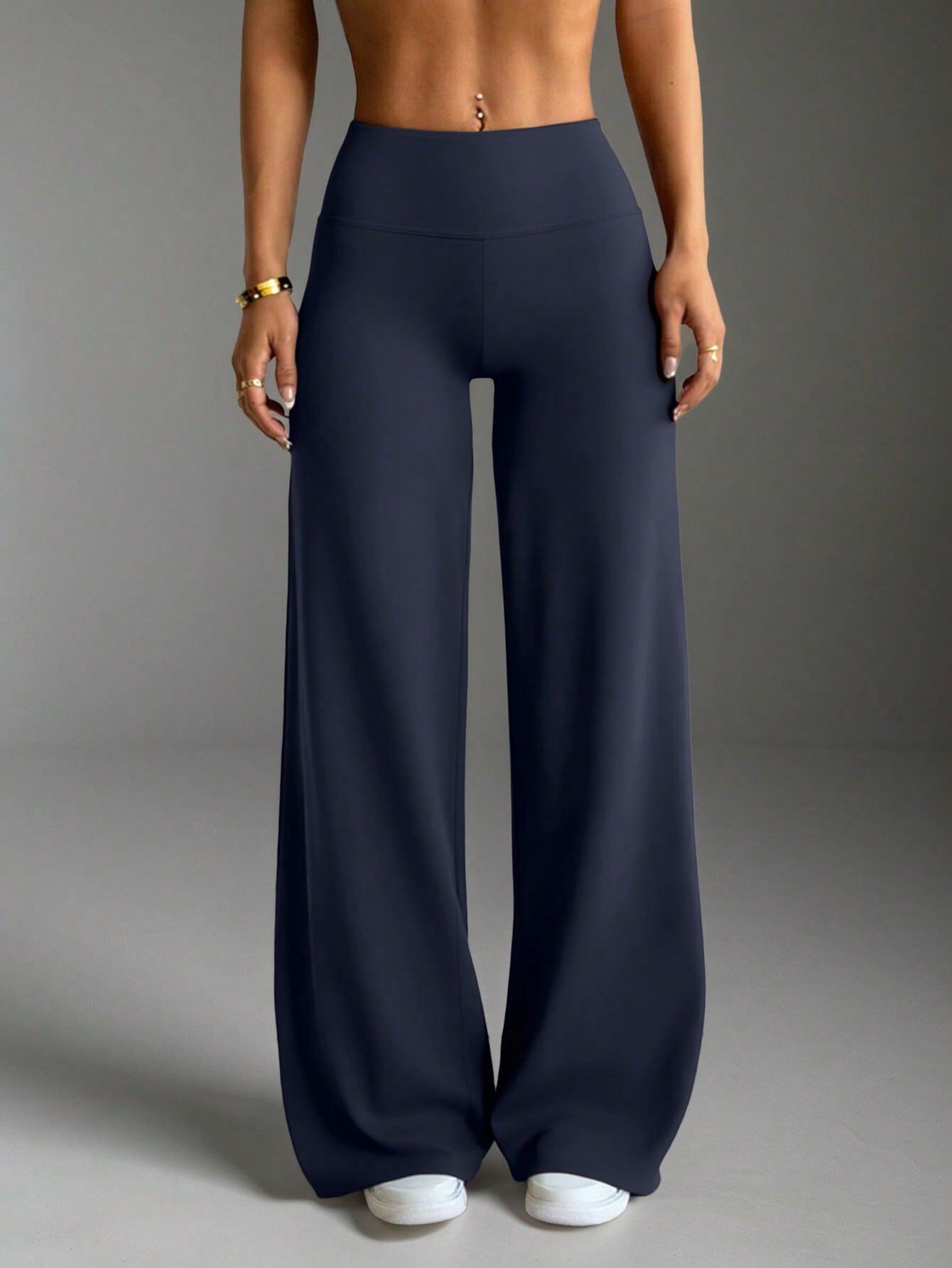 NIEBIESKIE SPORTOWE LEGGINSY