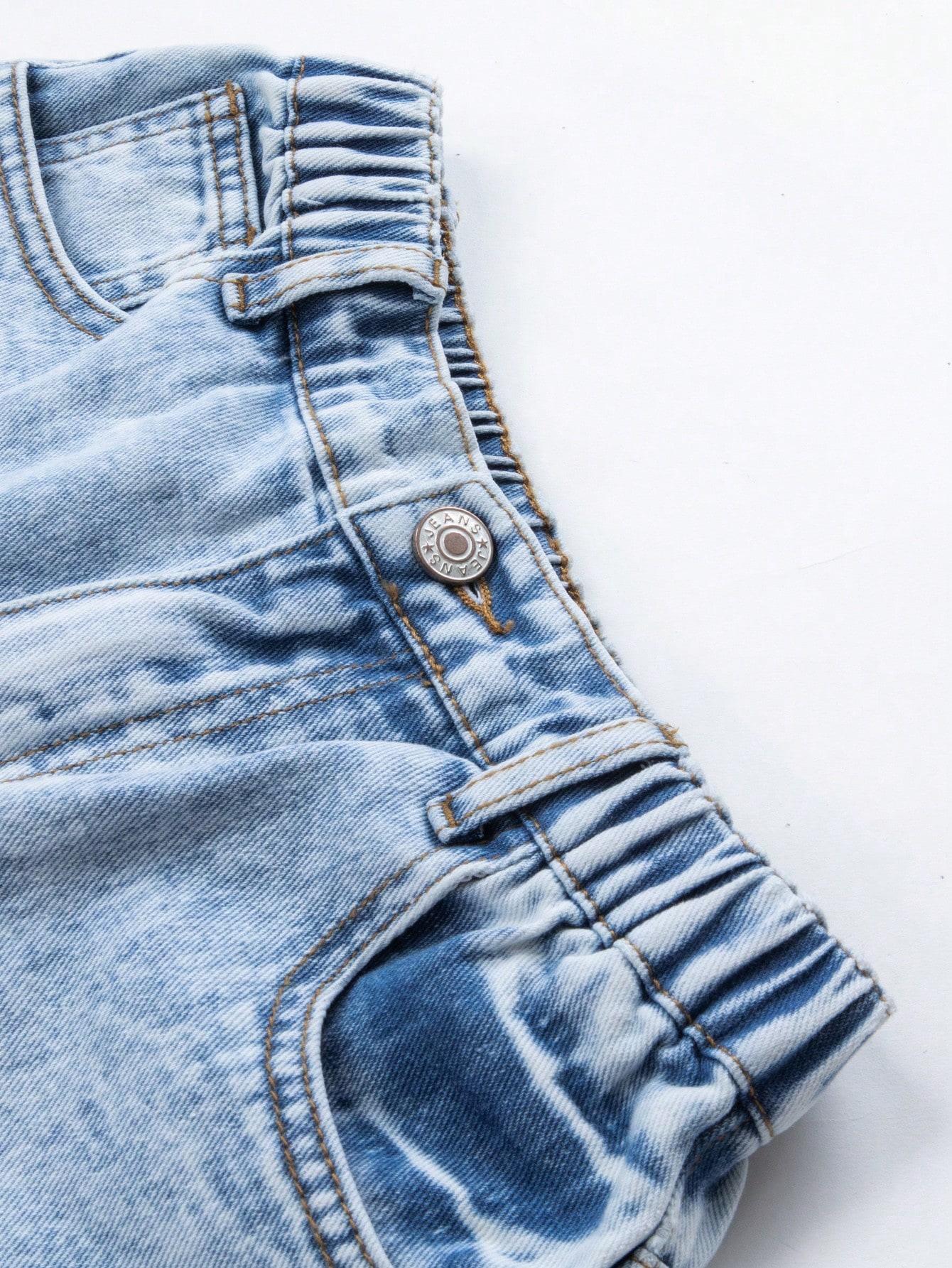 NIEBIESKIE SPODNIE JEANS