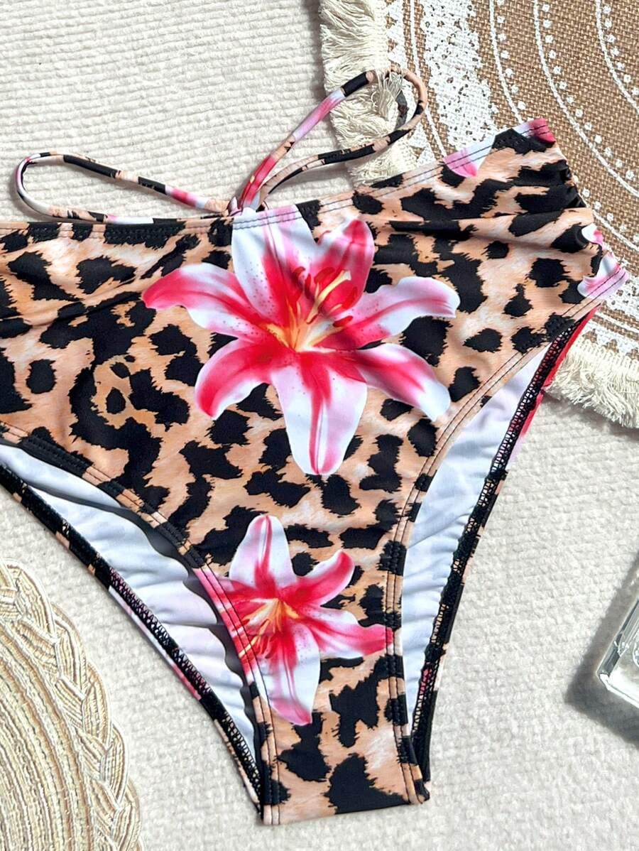 DÓŁ OD BIKINI Z WZOREM