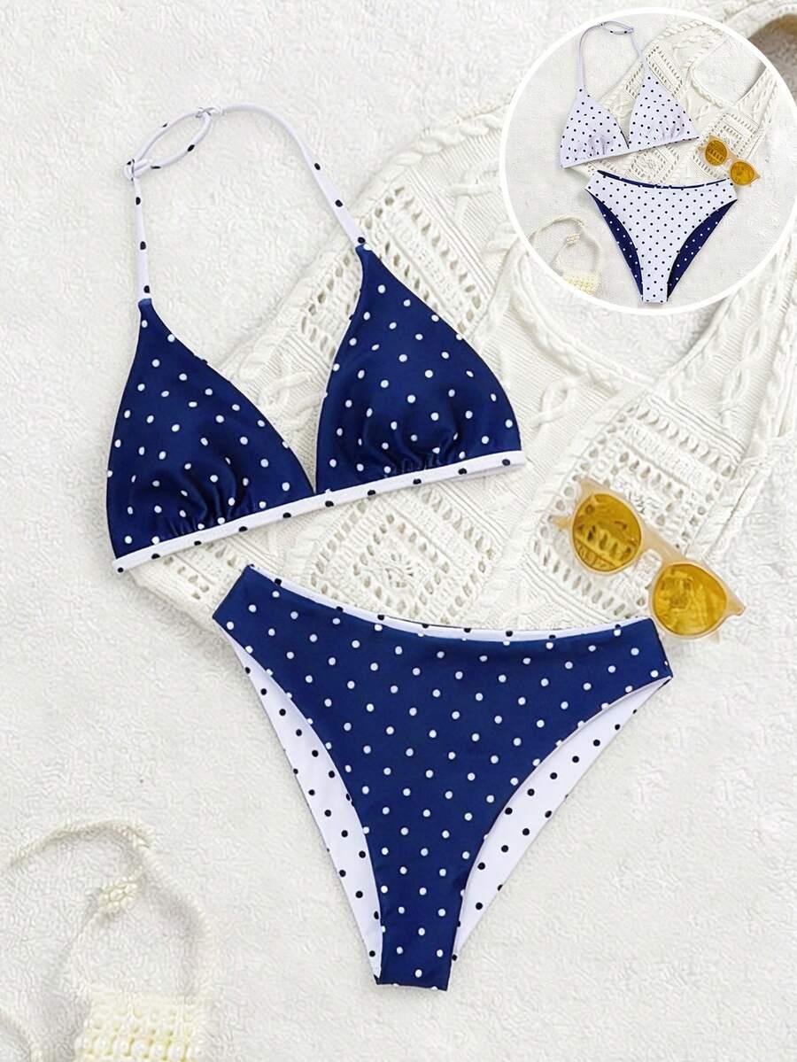 DWUSTRONNE BIKINI DWUCZĘŚCIOWE