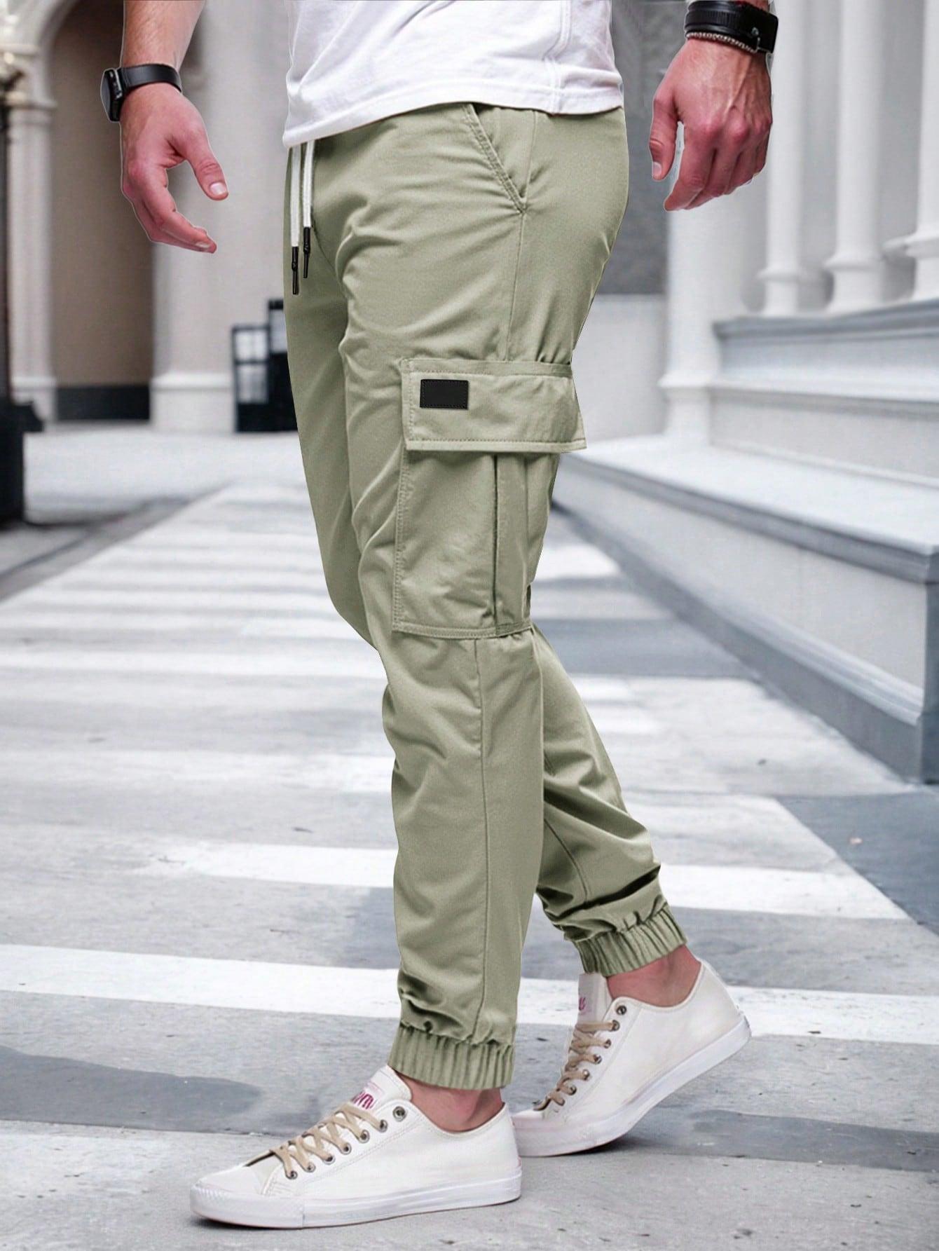 ZIELONE SPODNIE CASUAL