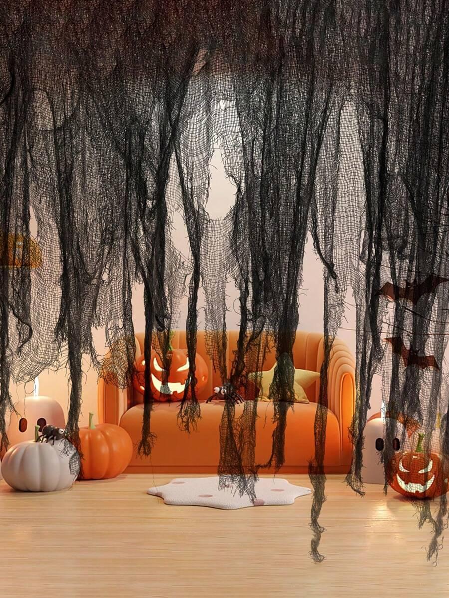 czarna dekoracja Halloween