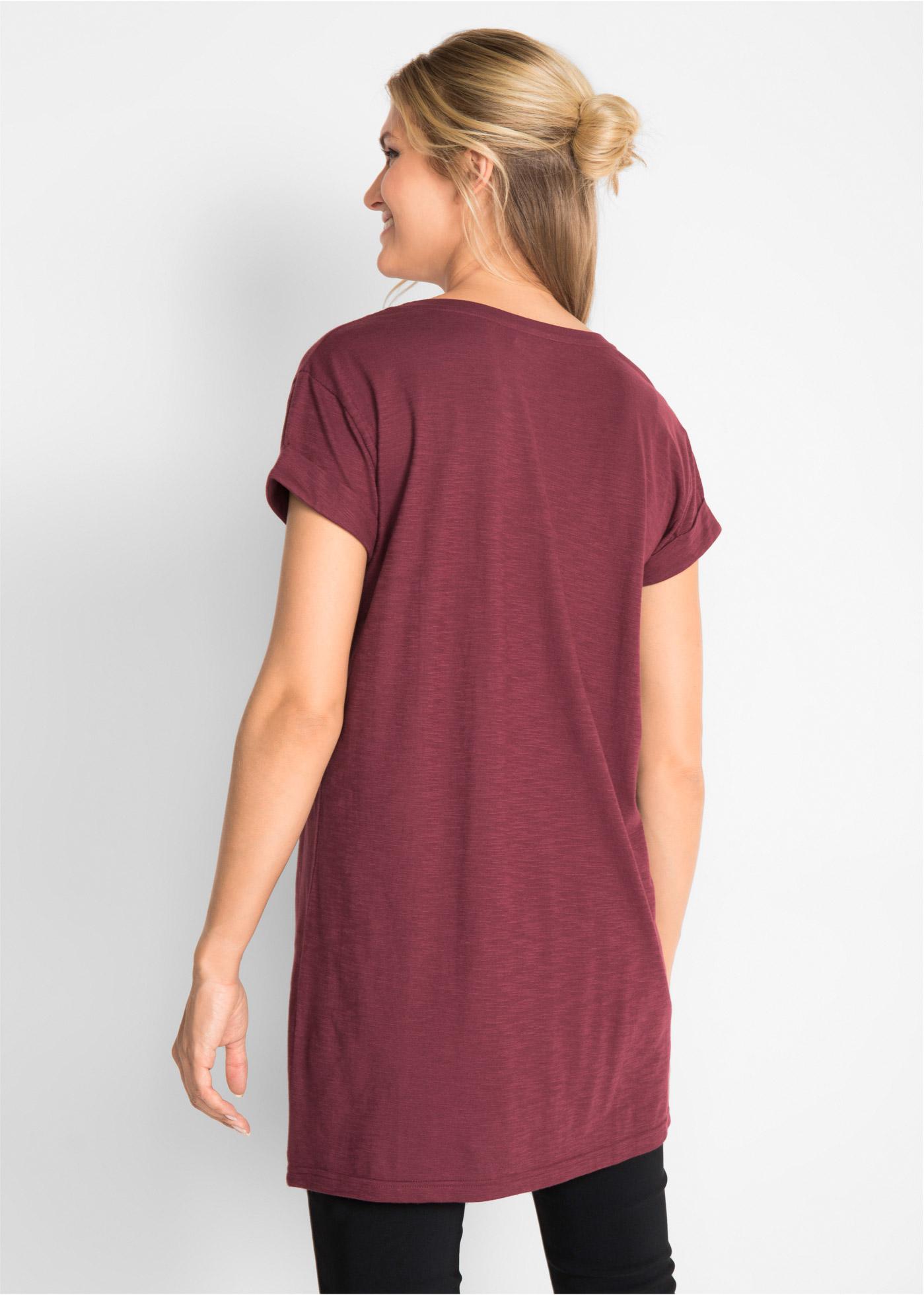 DŁUGI T-SHIRT CASUAL 