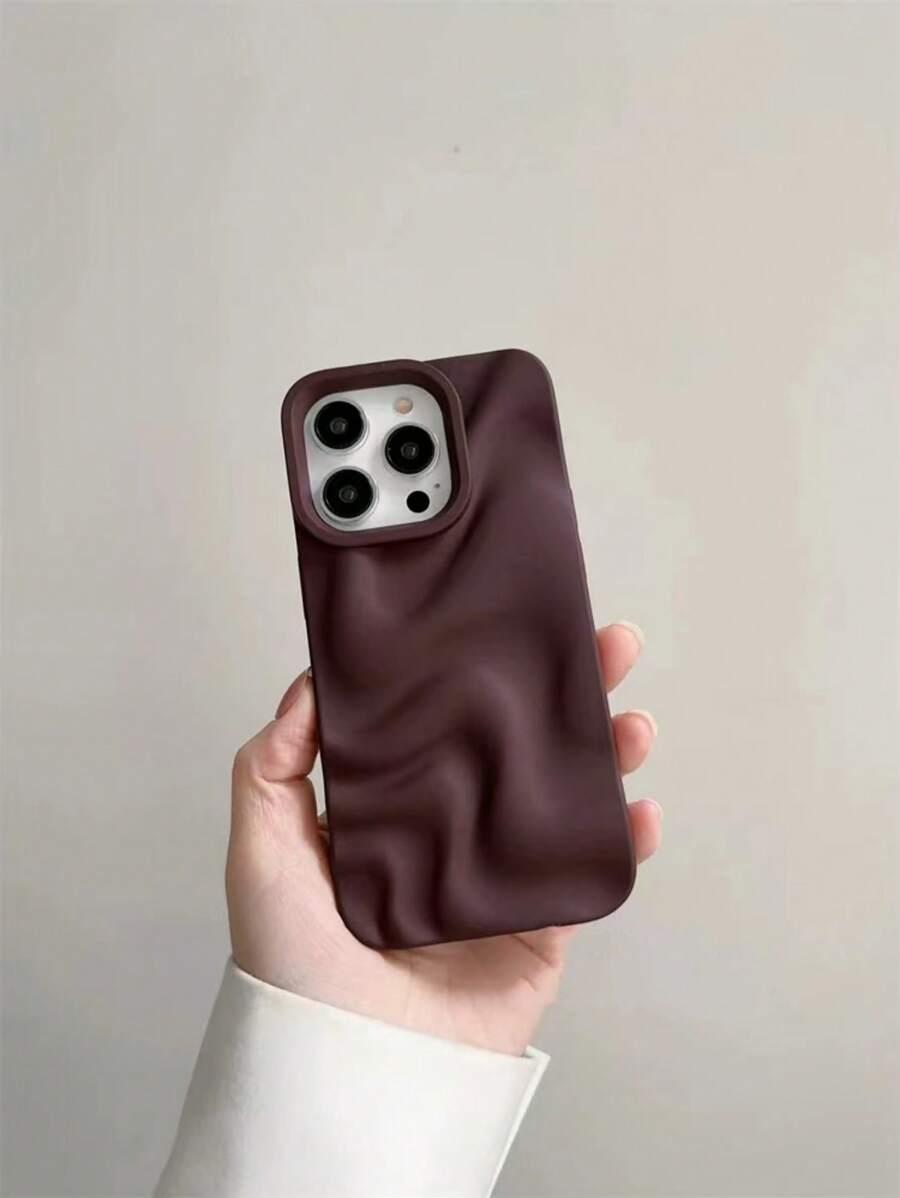 brązowe ETUI NA TELEFON iphone 14 pro
