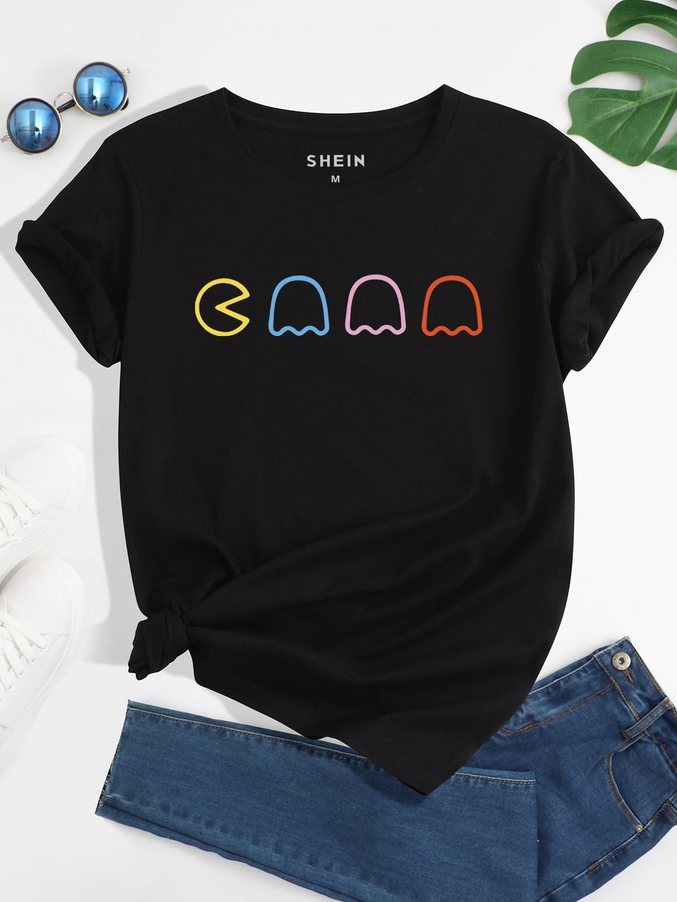 T-SHIRT Z NADRUKIEM