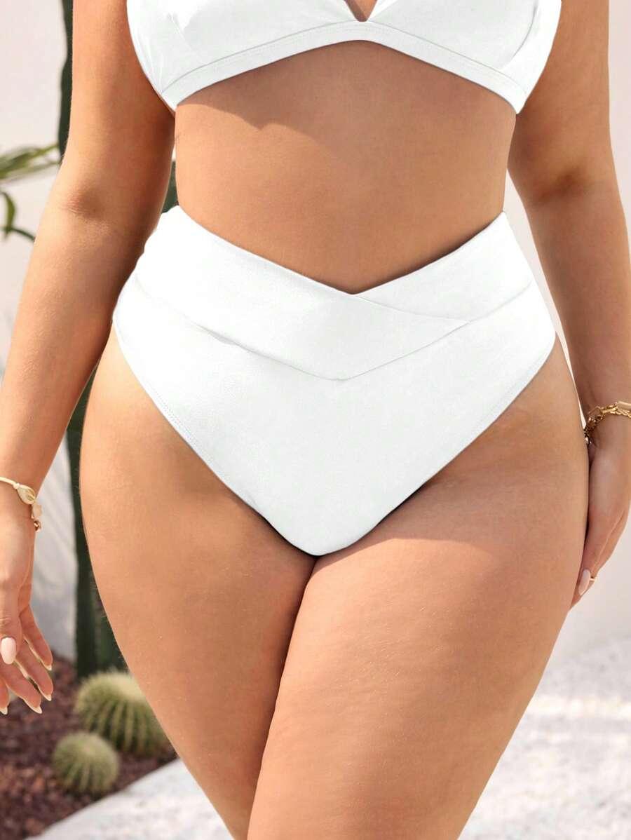 BIAŁY DÓŁ OD BIKINI 