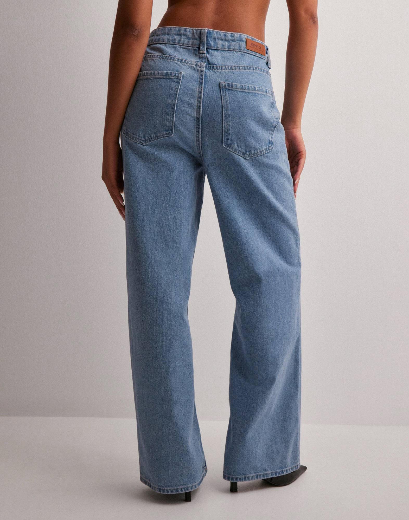 NIEBIESKIE SPODNIE JEANS 