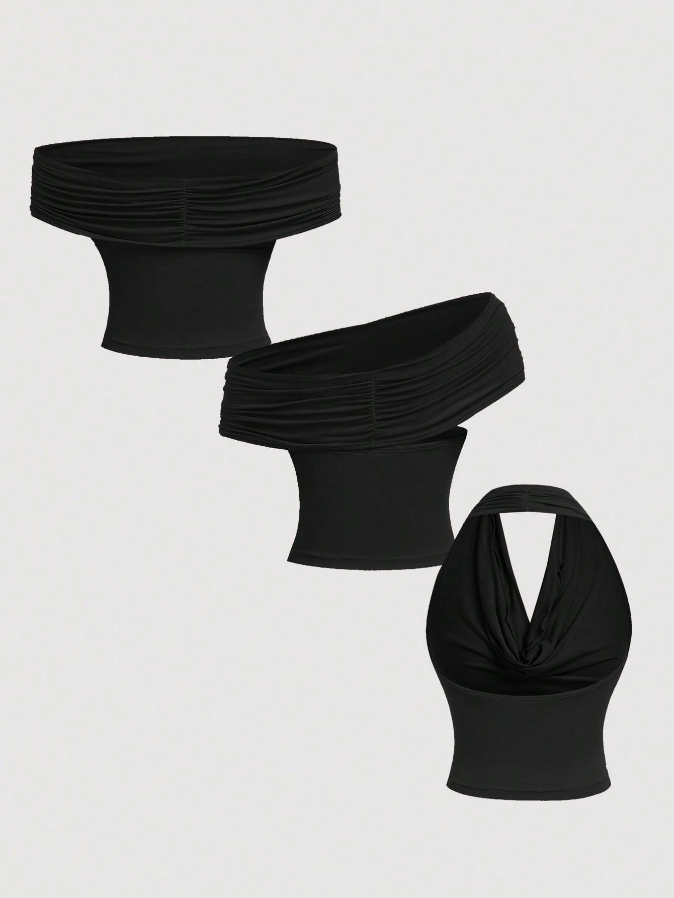 TOP BEZ RĘKAWÓW 3-PACK 