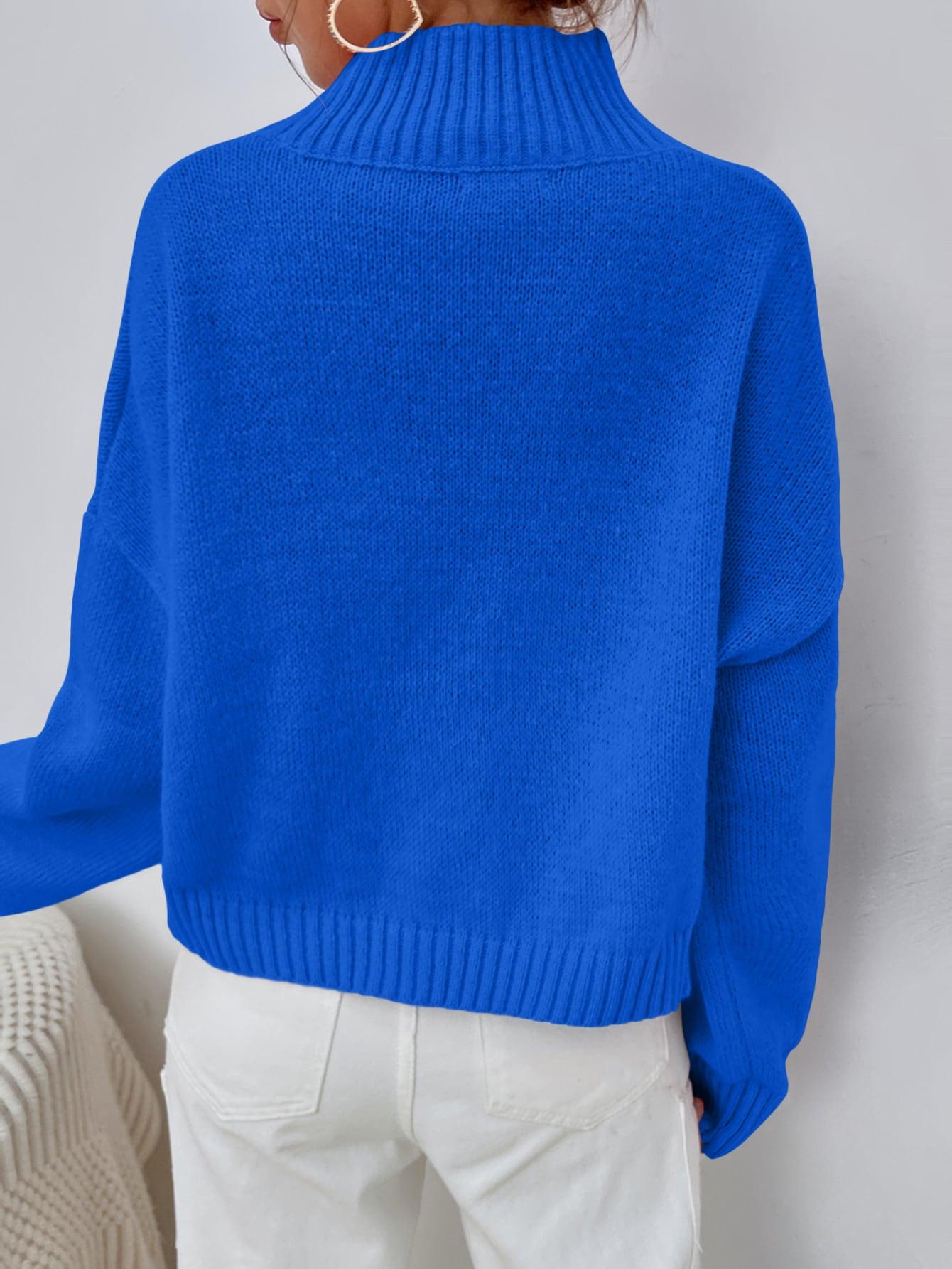NIEBIESKI SWETER GOLF