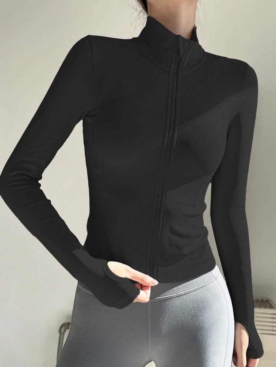 CZARNA ROZPINANA BLUZA