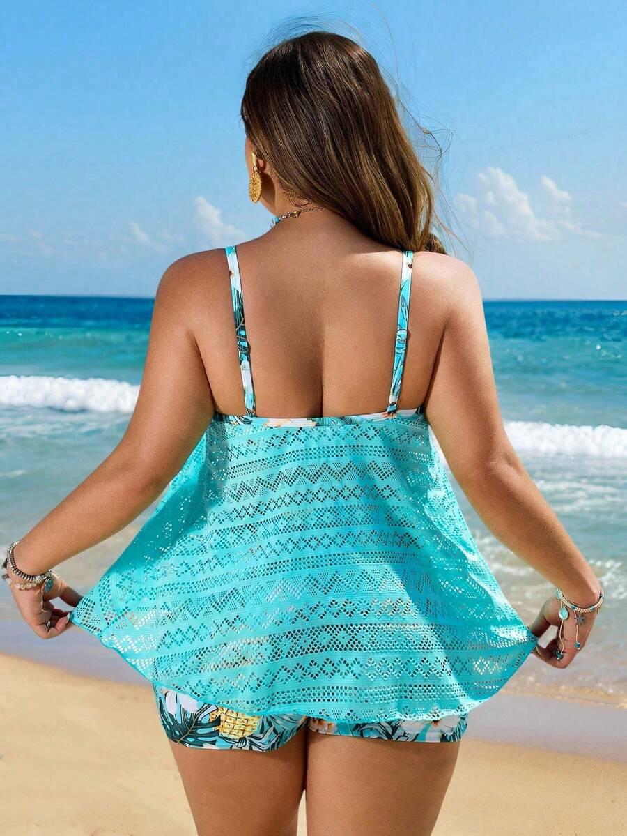 DWUCZĘŚCIOWE TANKINI DAMSKIE
