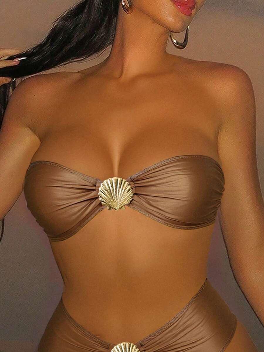 złota góra od bikini muszla