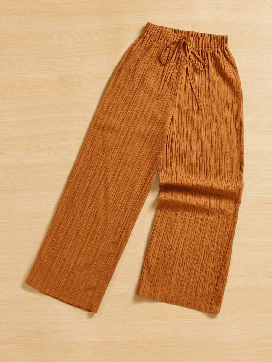 POMARAŃCZOWE SPODNIE CASUAL 