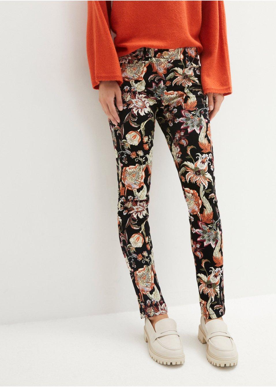 spodnie jeans wzór
