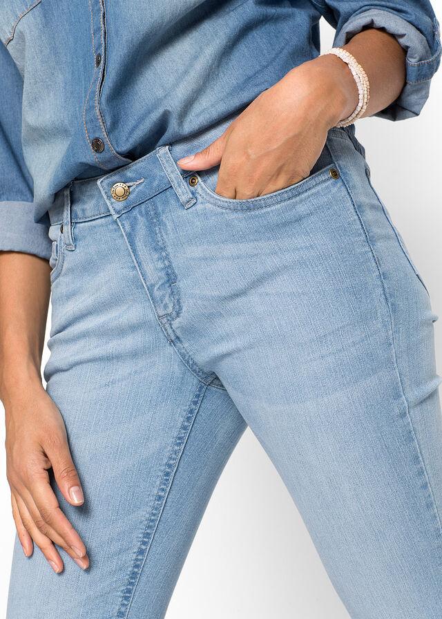 NIEBIESKIE SPODNIE JEANS