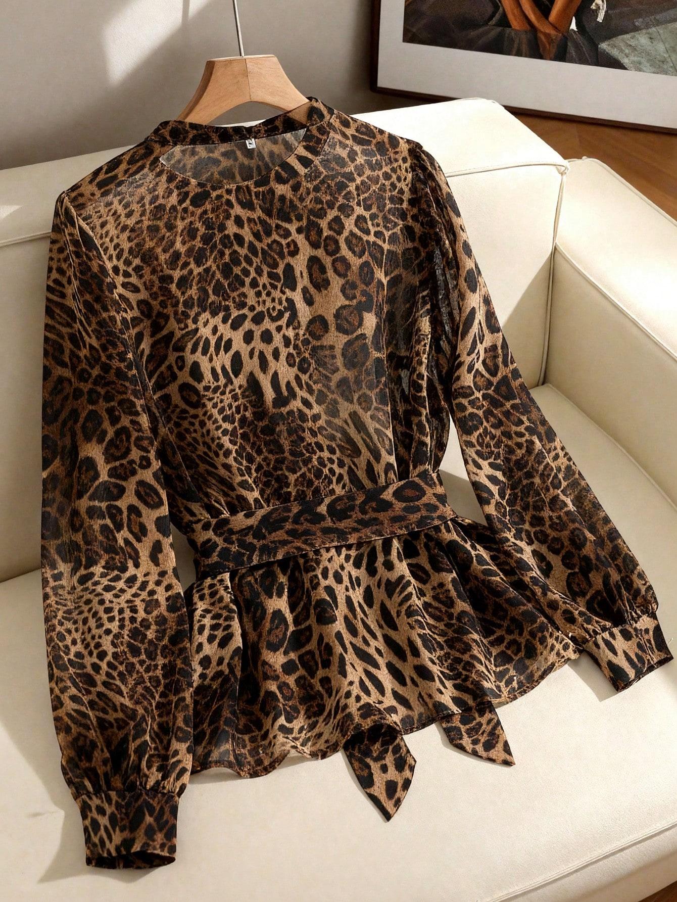 bluzka animal print