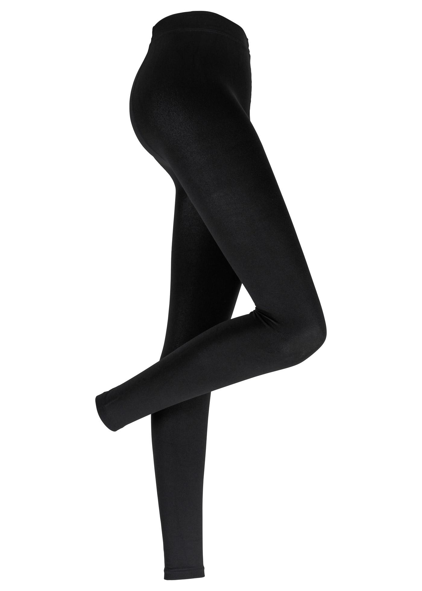 OCIEPLANE CZARNE LEGGINSY