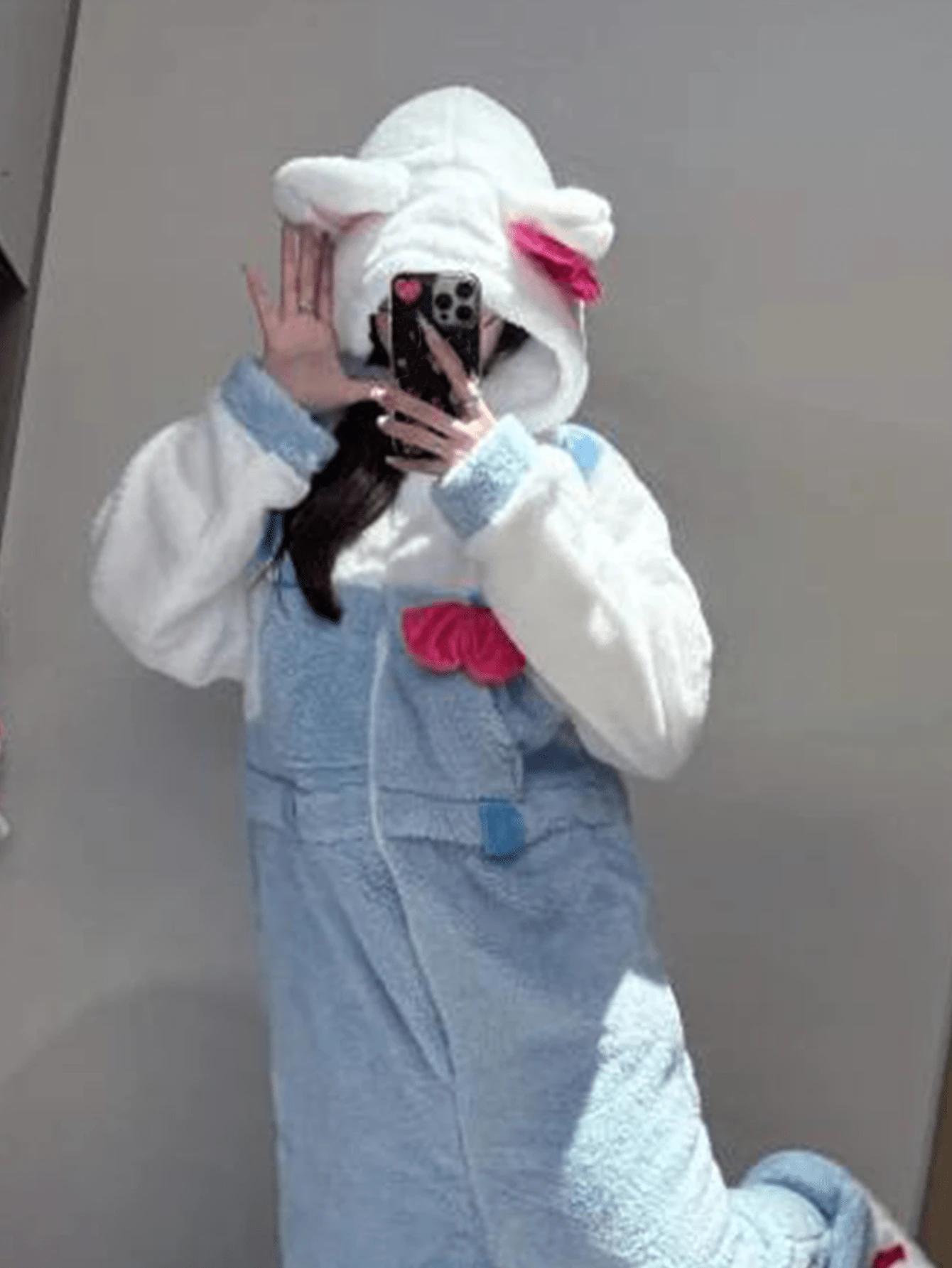 KOMBINEZON ONESIE Z KAPTUREM