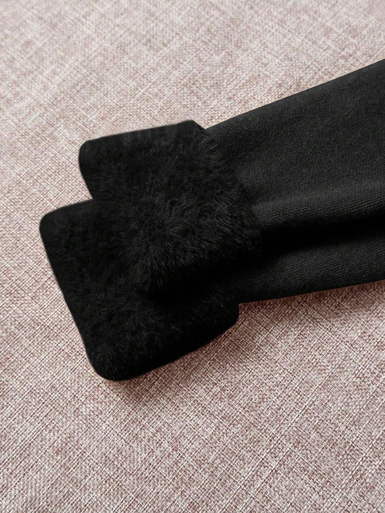 CZARNY OCIEPLANY SWETER GOLF