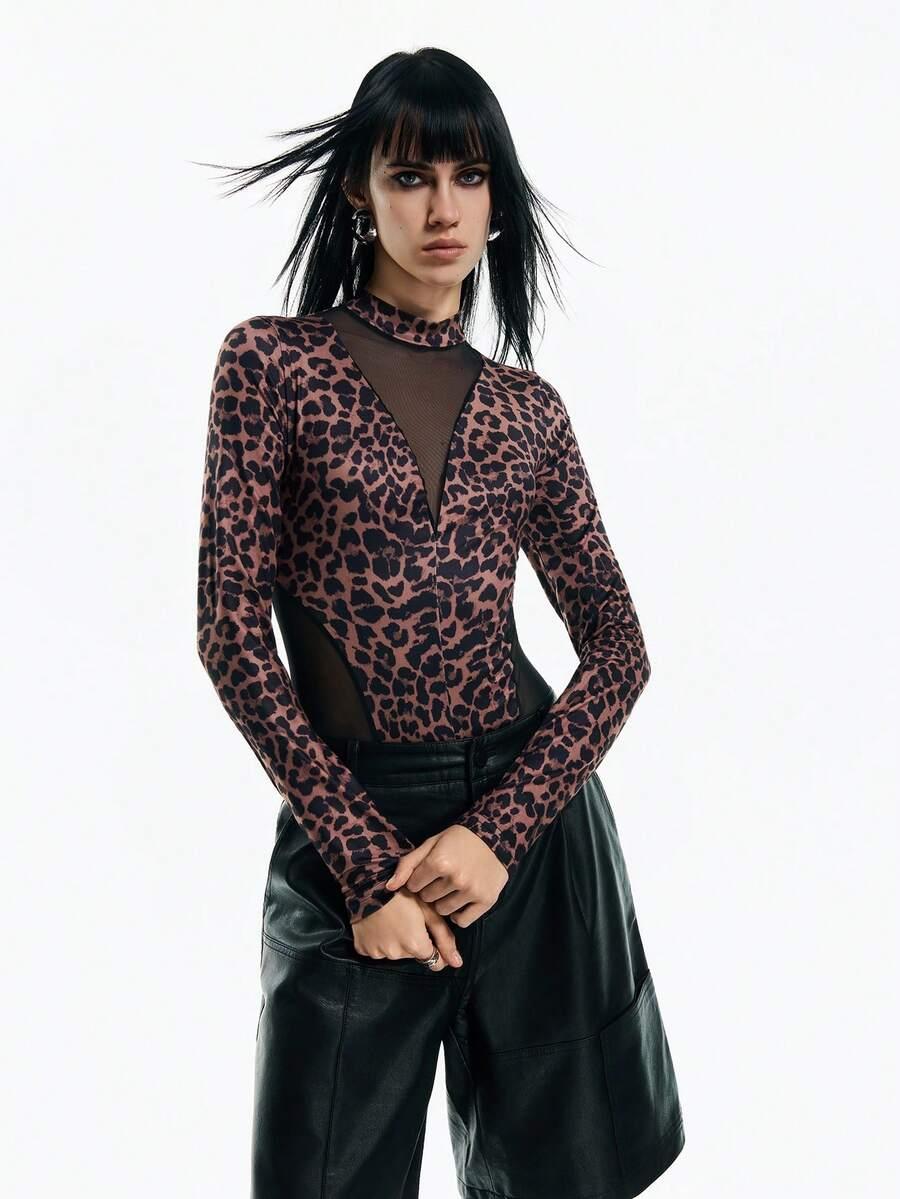 body siateczka animal print