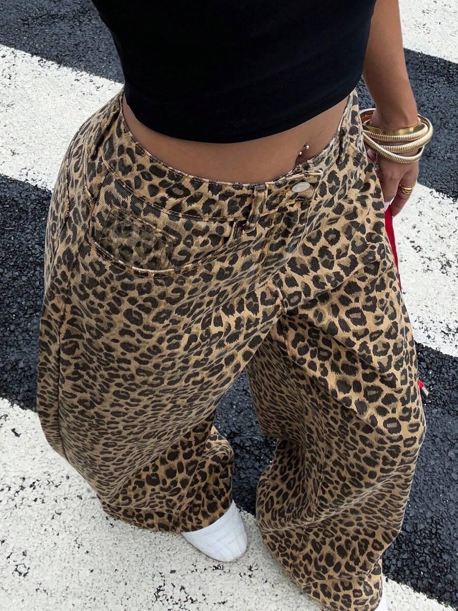 SPODNIE ANIMAL PRINT 